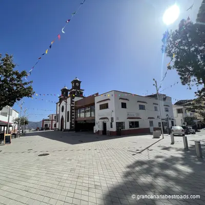 View of the church and the main square