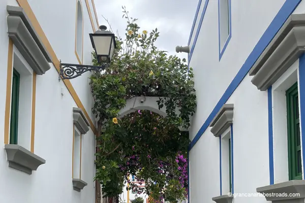 Las casas típicas y las calles estrechas