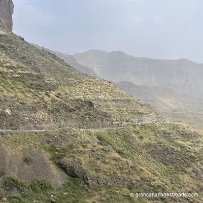 GC-200: Barren vegetation before Mogan