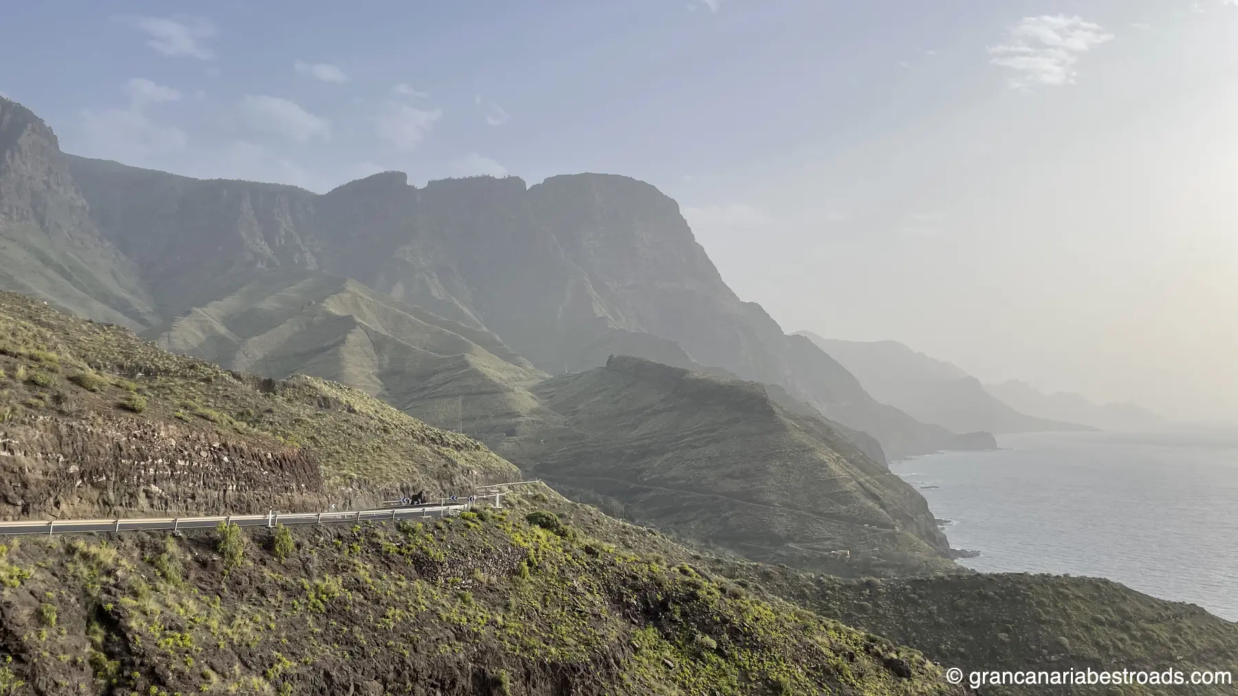 GC-200: A cliff overlooking the sea, with the Dragon's Tail in the background