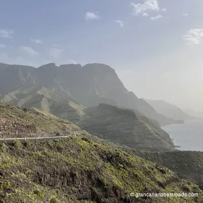 GC-200: A cliff overlooking the sea, with the Dragon's Tail in the background