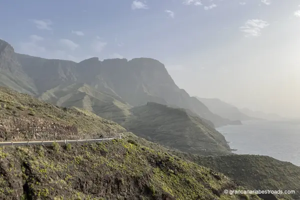 GC-200: A cliff overlooking the sea, with the Dragon's Tail in the background