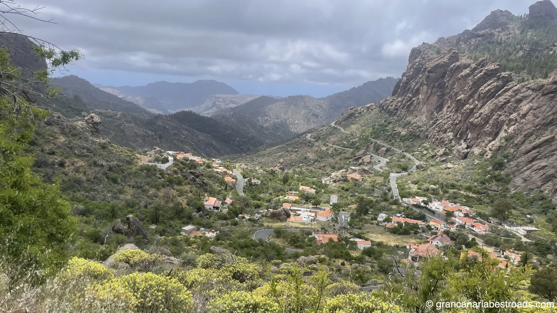 GC 600: Aerial view of Ayacata